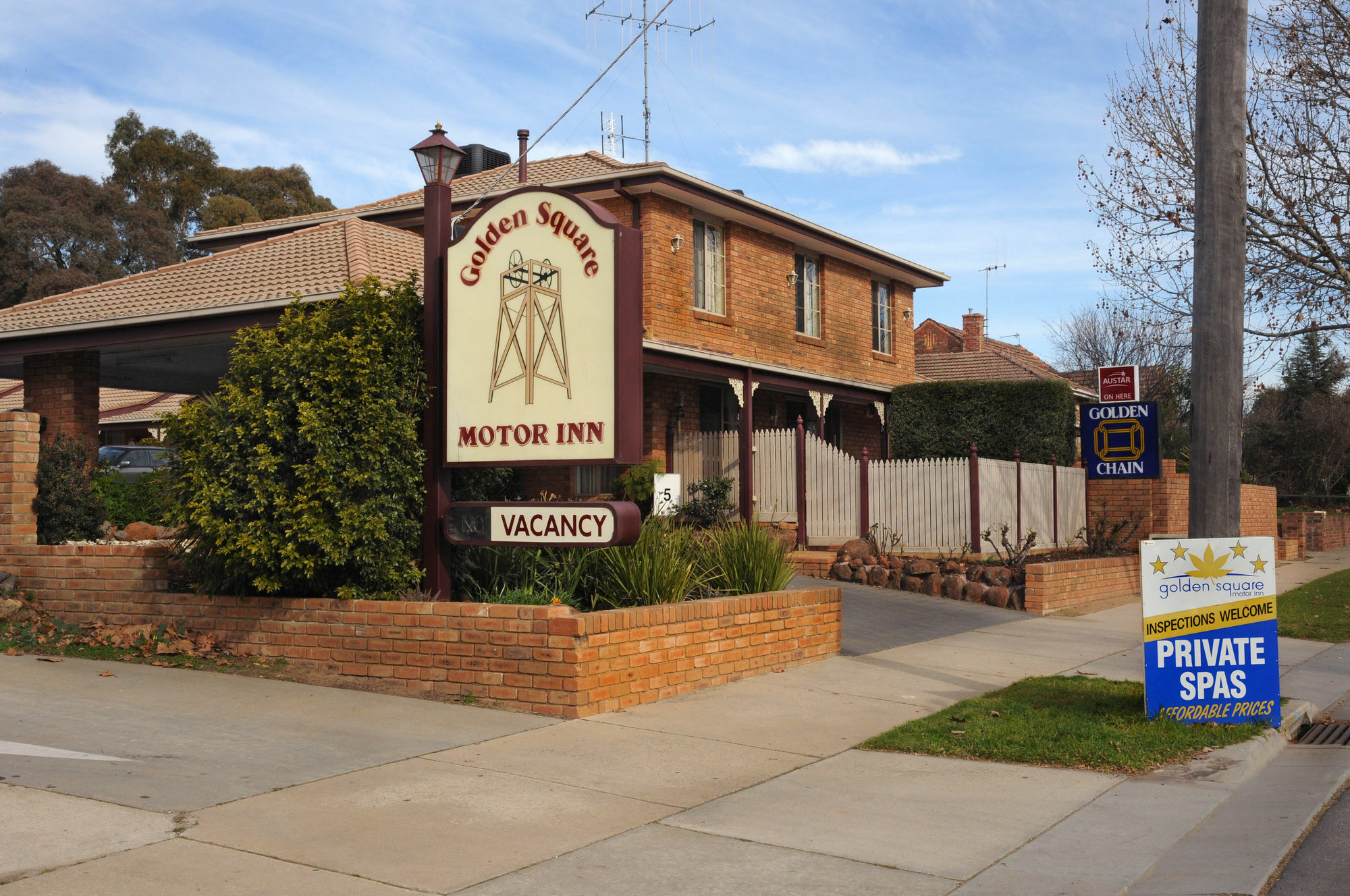 Golden Square Motor Inn Bendigo Eksteriør bilde